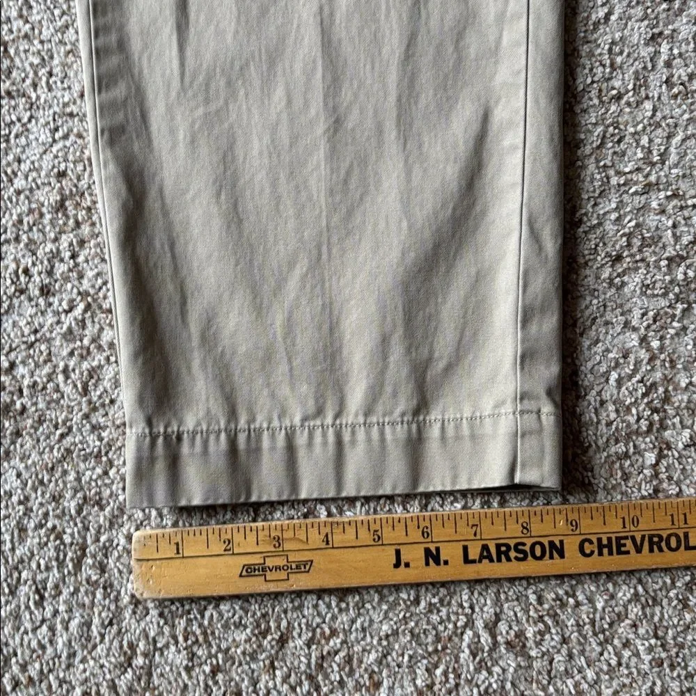 VTG Polo Ralph Lauren Phillip Pant Cotton Khaki Baggy Oversize Chino 36